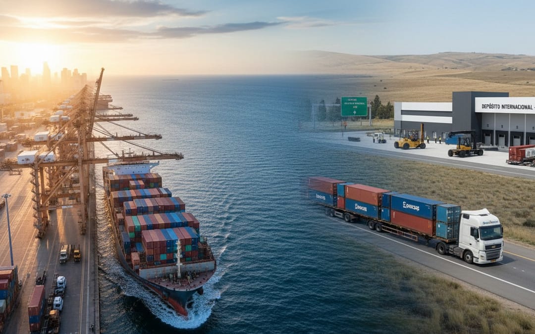 Logística internacional paso a paso: del puerto chino a tu depósito en Argentina
